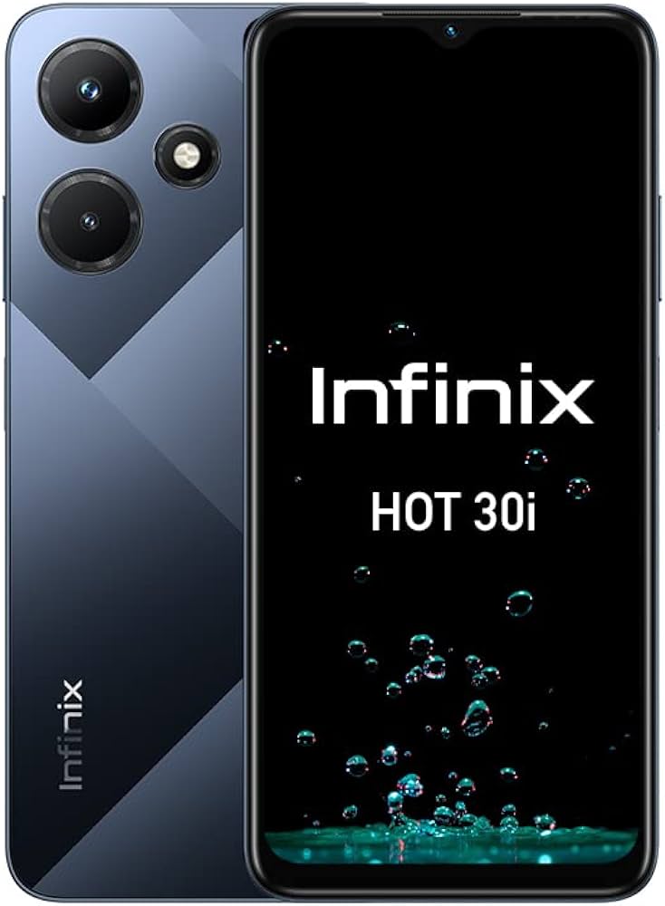 Infinix Hot 30i Dual SIM 128 GB mirror black 4 GB RAM