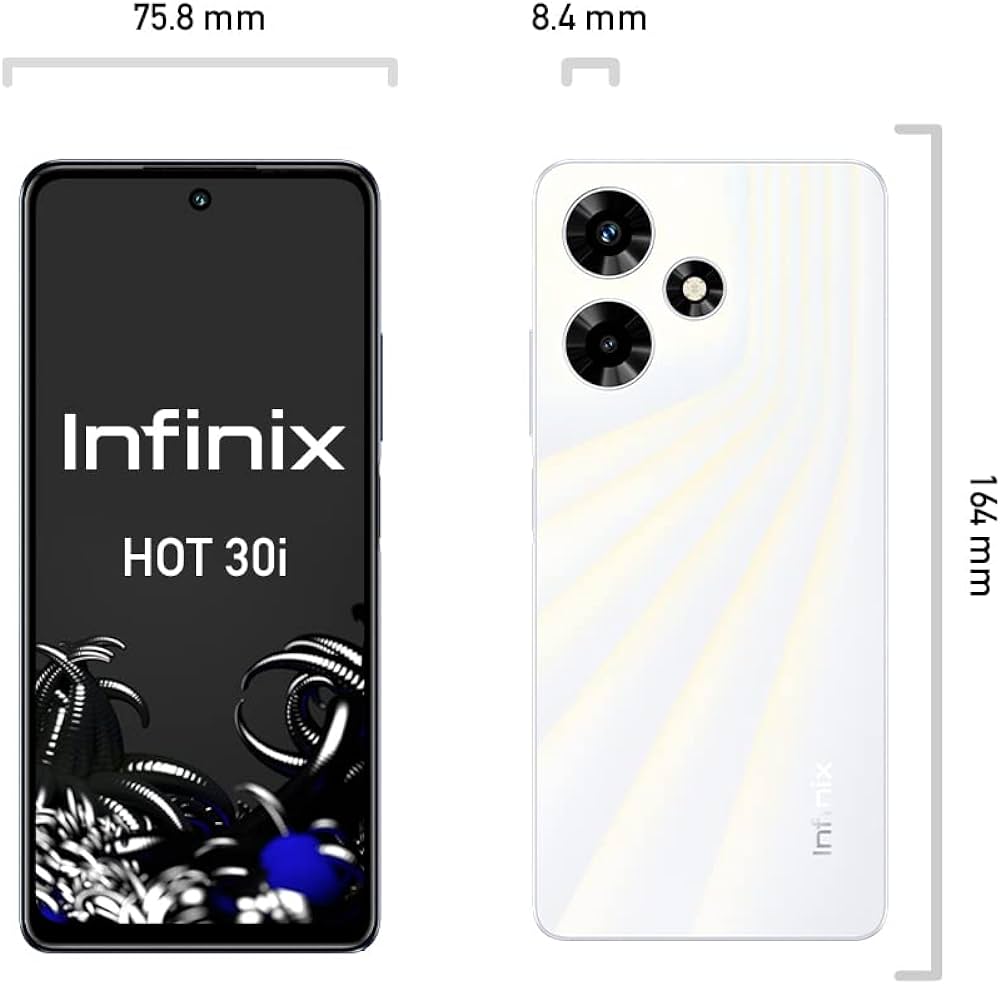 INFINIX HOT 30I 128GB 4GB DIAMOND WHITE