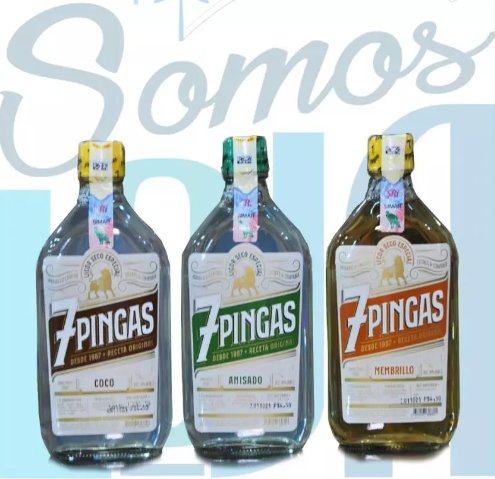 7 Pingas Botella 375ml