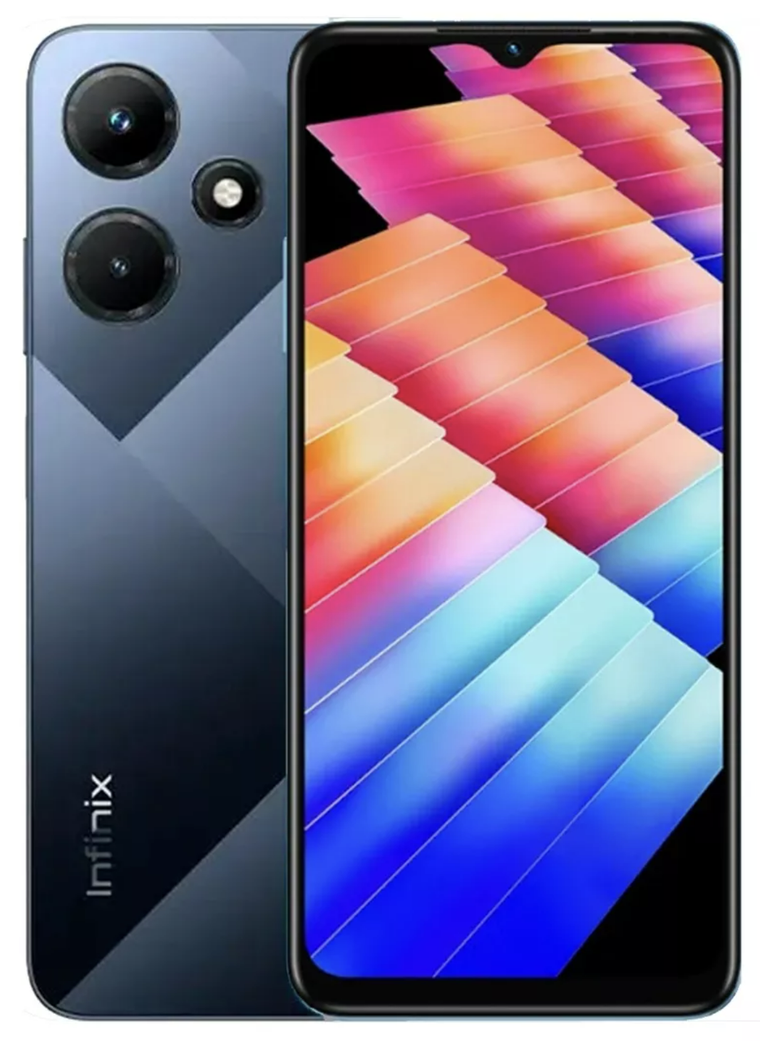 Infinix Hot 30i Dual SIM 128 GB mirror black 4 GB RAM