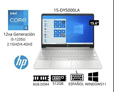 LAPTOP HP  CORE I5