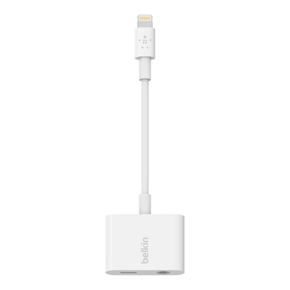 Adaptador de audio Belkin de 3,5 mm más carga RockStar