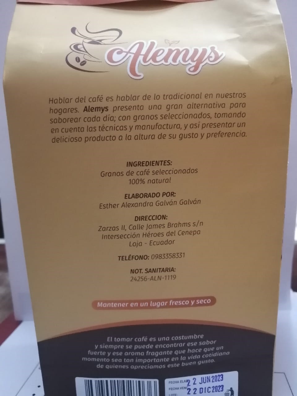 Cafe Alemys 200g